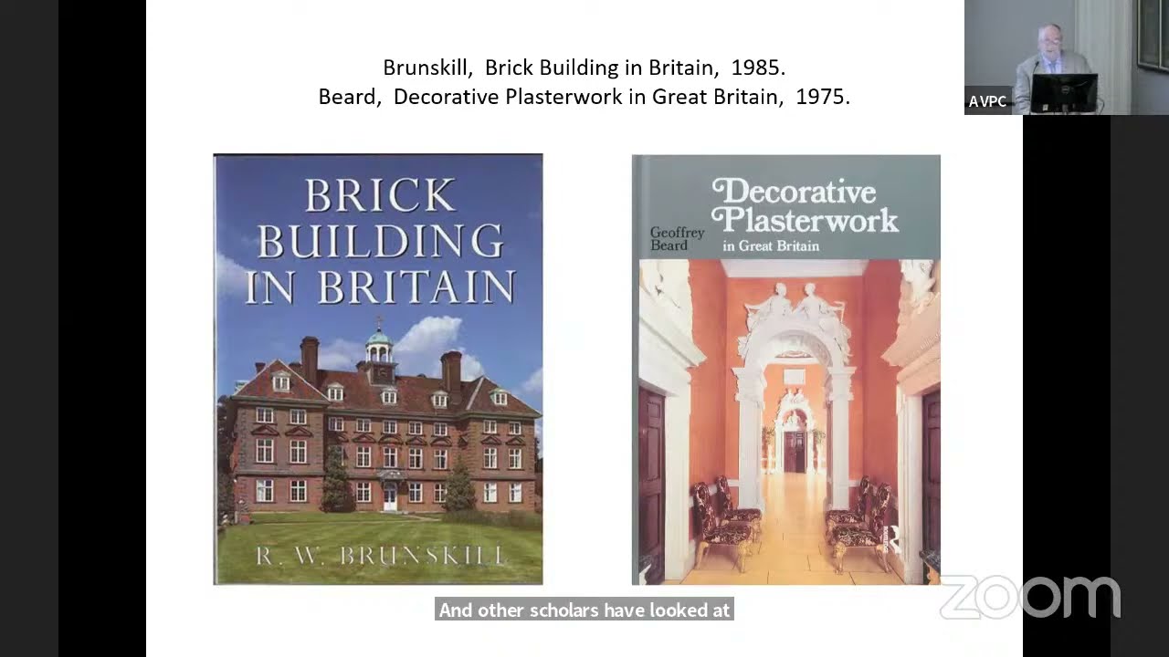 Architectural History after Summerson by Dr Steven Brindle FSA