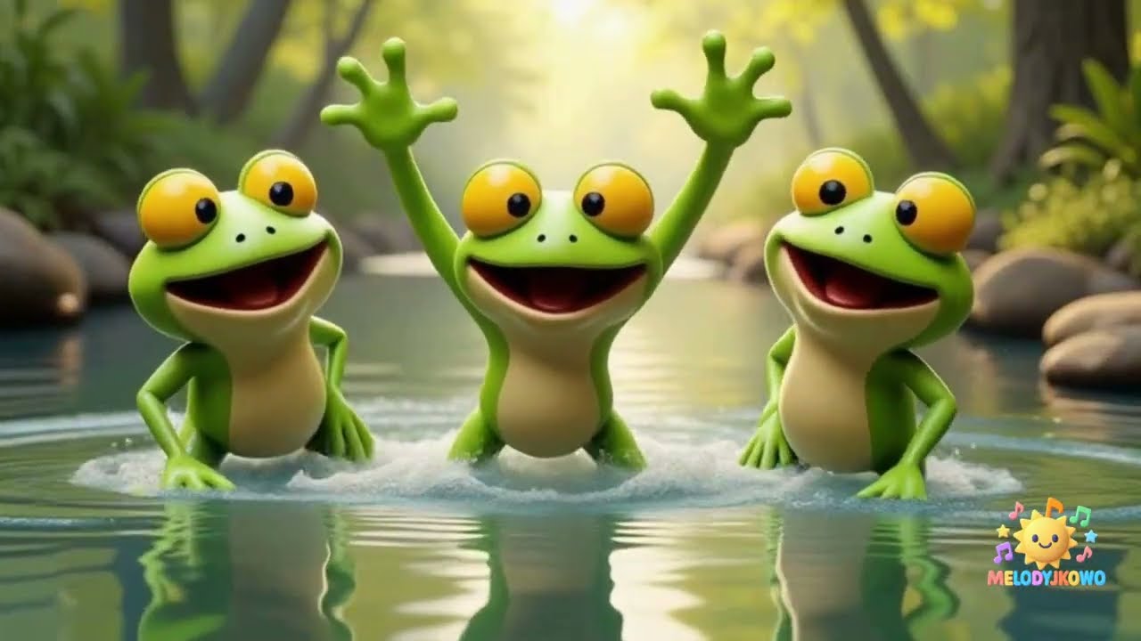Żabki Kum-Kum 🐸🎶 Piosenki dla Dzieci🎵💚 HIT! 🐸