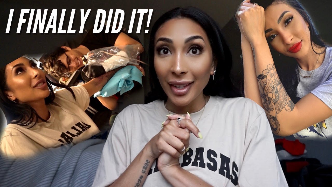 I GOT A HALF SLEEVE TATTOO! COME WITH ME!