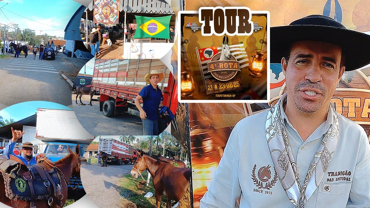 TOUR PRA QUEM NÃO FOI  4ª ROTA DOS MULADEIROS DE ITAPETININGA/SP