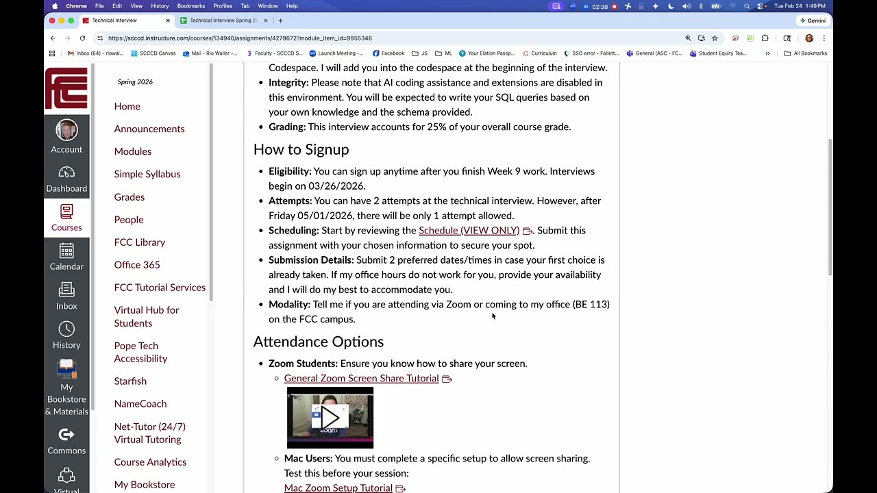 CIT28SP26   Technical Interview Signup