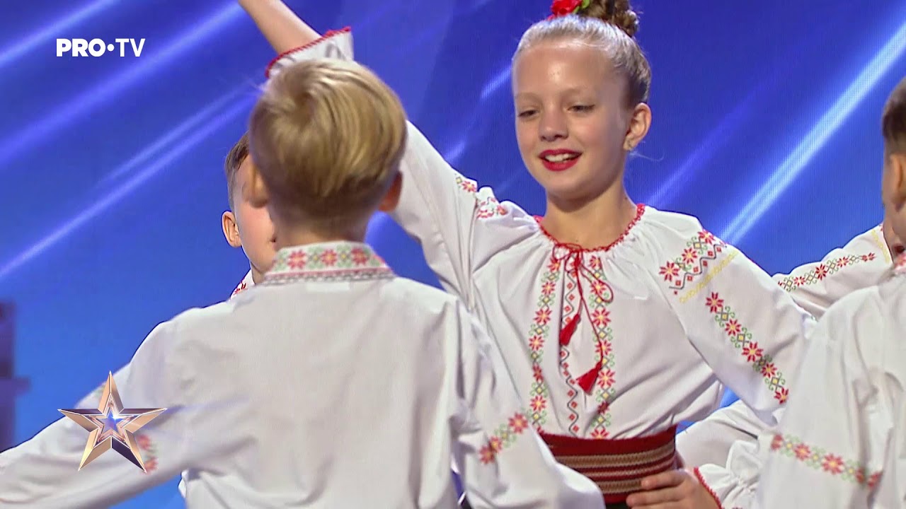 Un dans popular frumos | Ansamblul de dansuri populare Ciocârlia - Românii au Talent