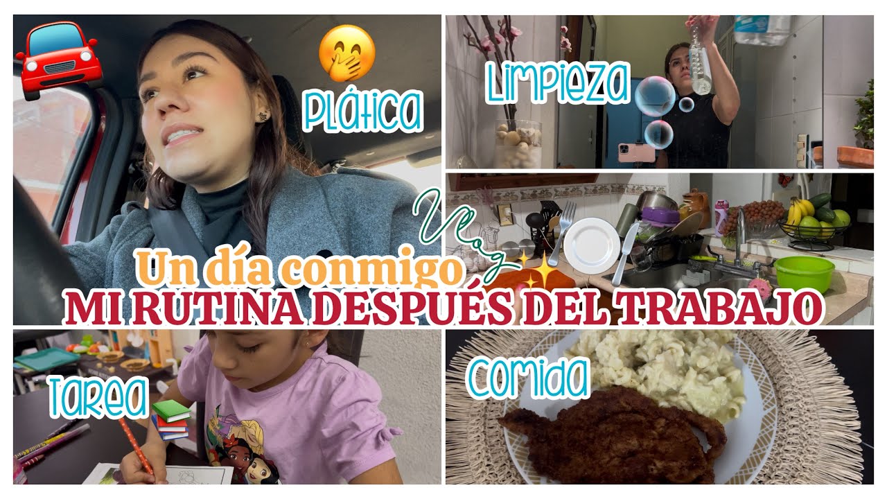 LIMPIEZA DESPUÉS DEL TRABAJO 🫧✨ TIEMPO EN FAMILIA 💝 VLOG ✅🙂