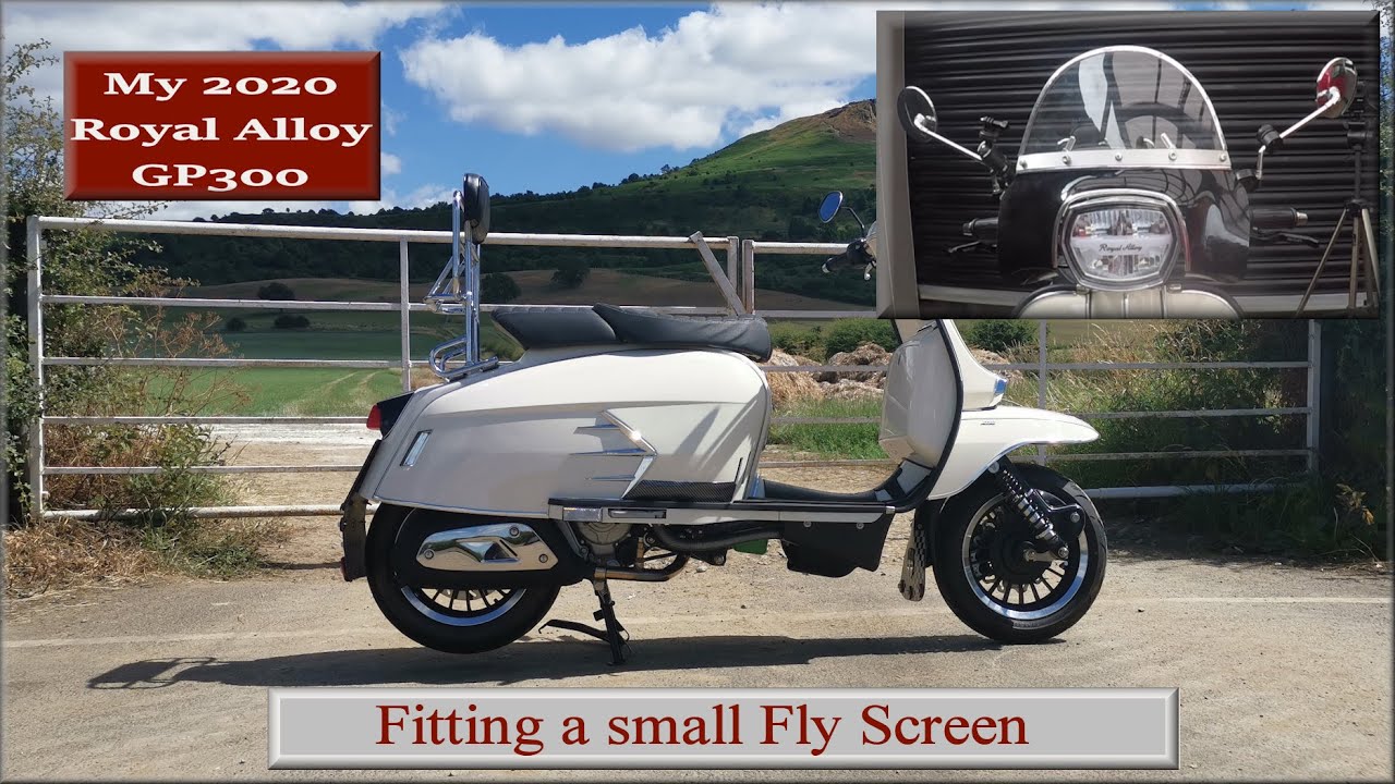 Royal Alloy Flyscreen Windscreen fitting