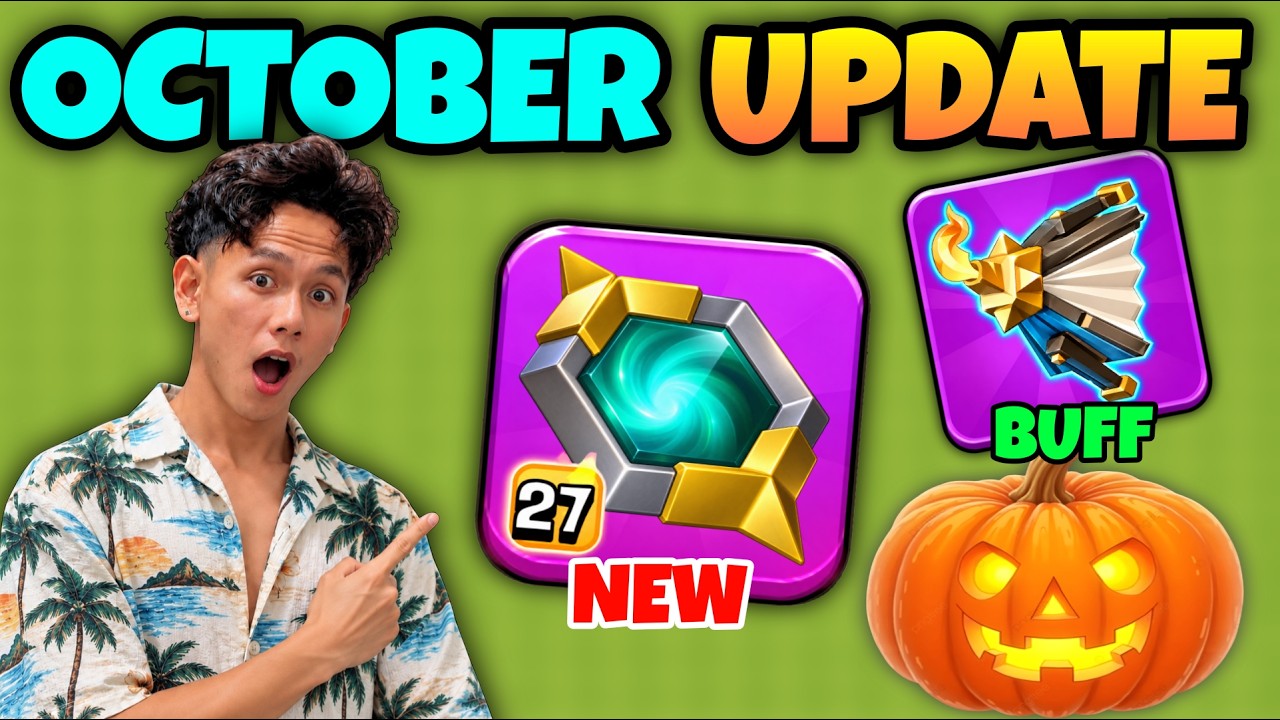 CLASH OF CLANS OCTOBER SEASON UPDATE 2026