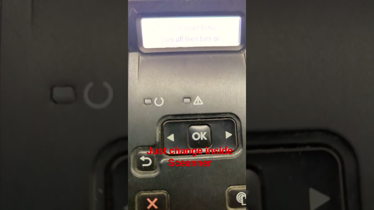 52 Scanner Error #hp laserjet pro 400 #m401d #hp 401d