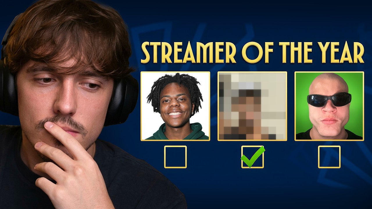 Moje nominacje do Streamer Awards 2026...