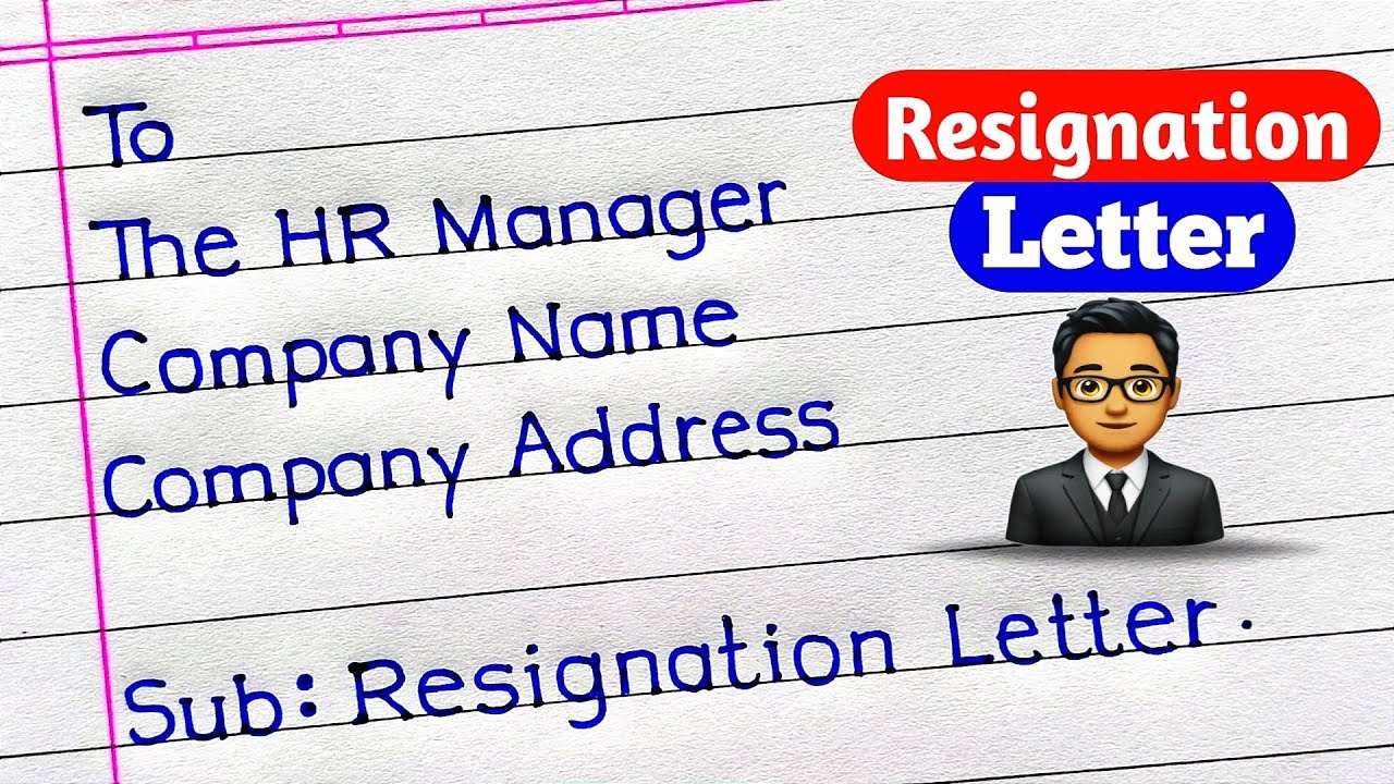 Resignation Letter | Resignation Letter For Company | How To Write Resignation Letter |
