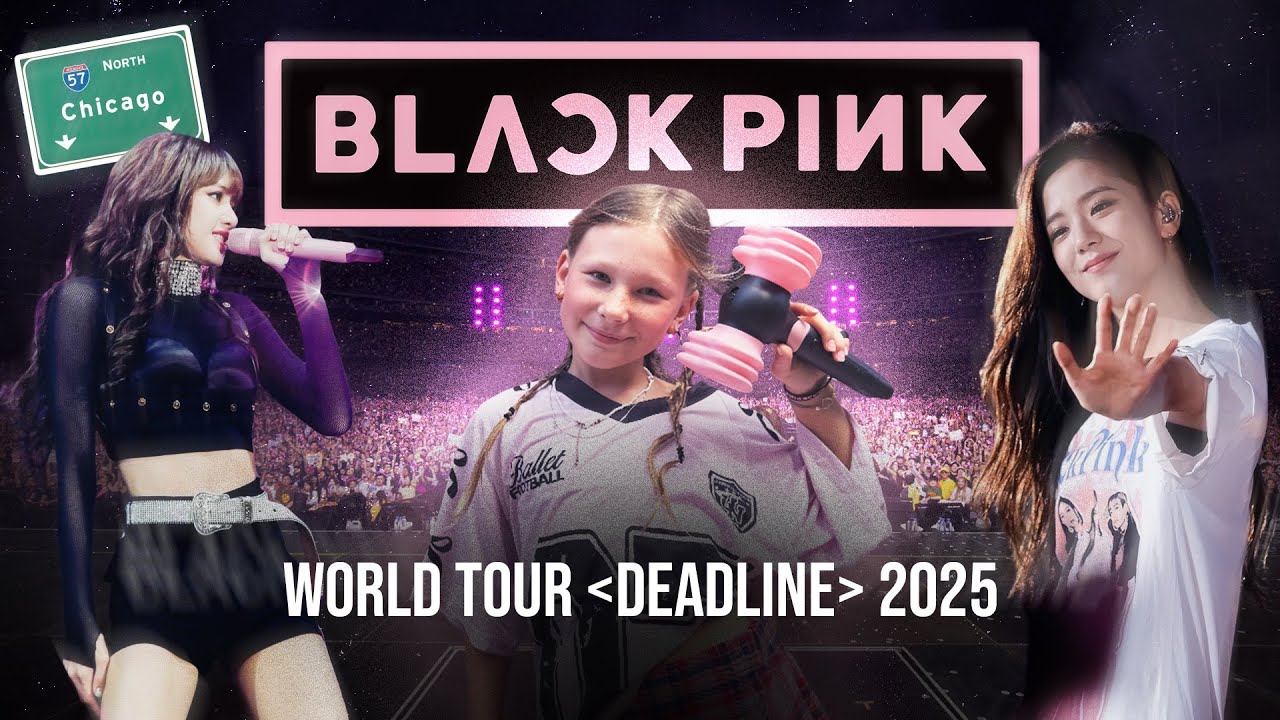 BLACKPINK IN CHICAGO | Trying to Get Lisa and Jisoo’s Attention at BLACKPINK’s Concert