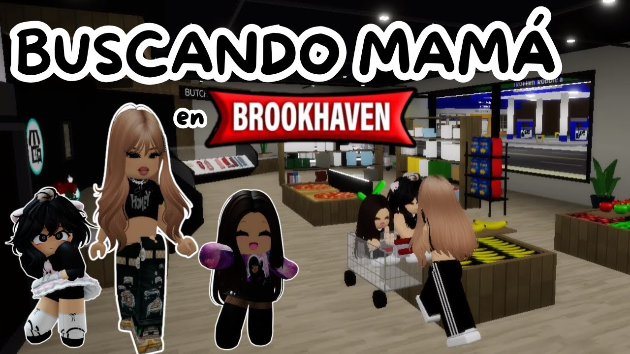 BUSCANDO MAMÁ EN BROOKHAVEN #roblox #Paulita12