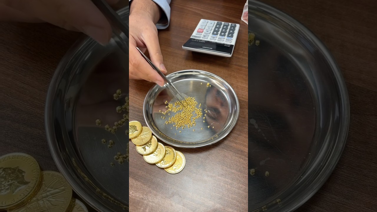 What does &pound;50 worth of Gold look like?