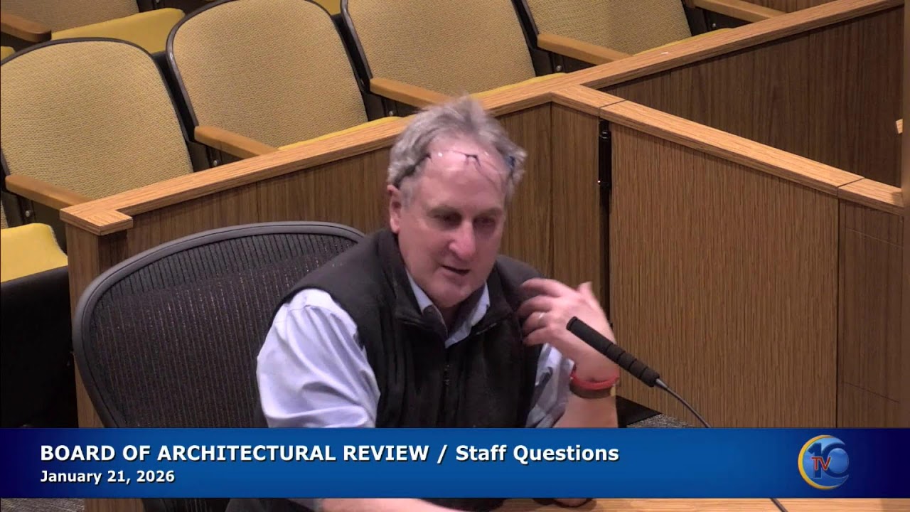 Board of Architectural Review, 1/21/2026