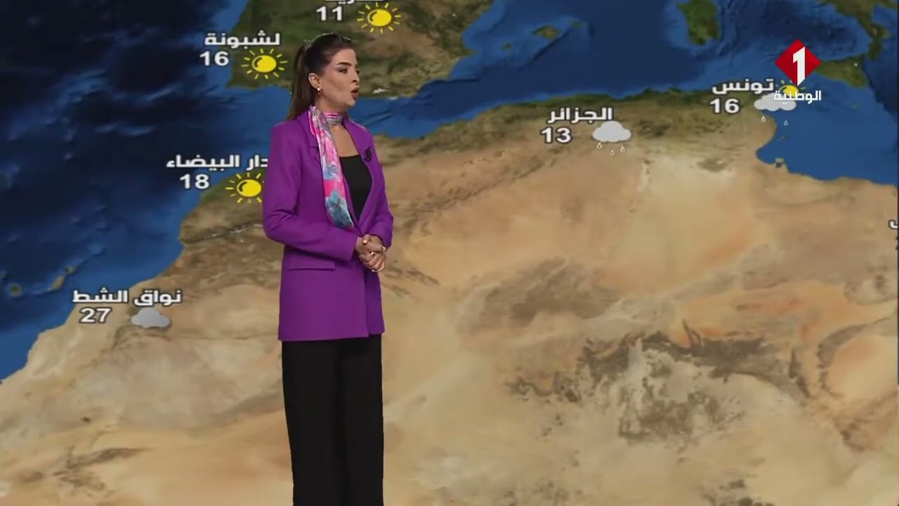 النشرة الجوية ليوم 25- 11- 2025