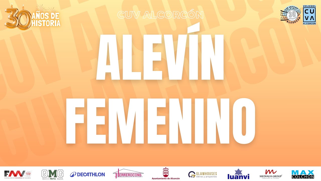 CUV ALCORCÓN - SAINT LOUIS NUT (ALEVÍN FEMENINO 1ª DIVISIÓN PREFERENTE)