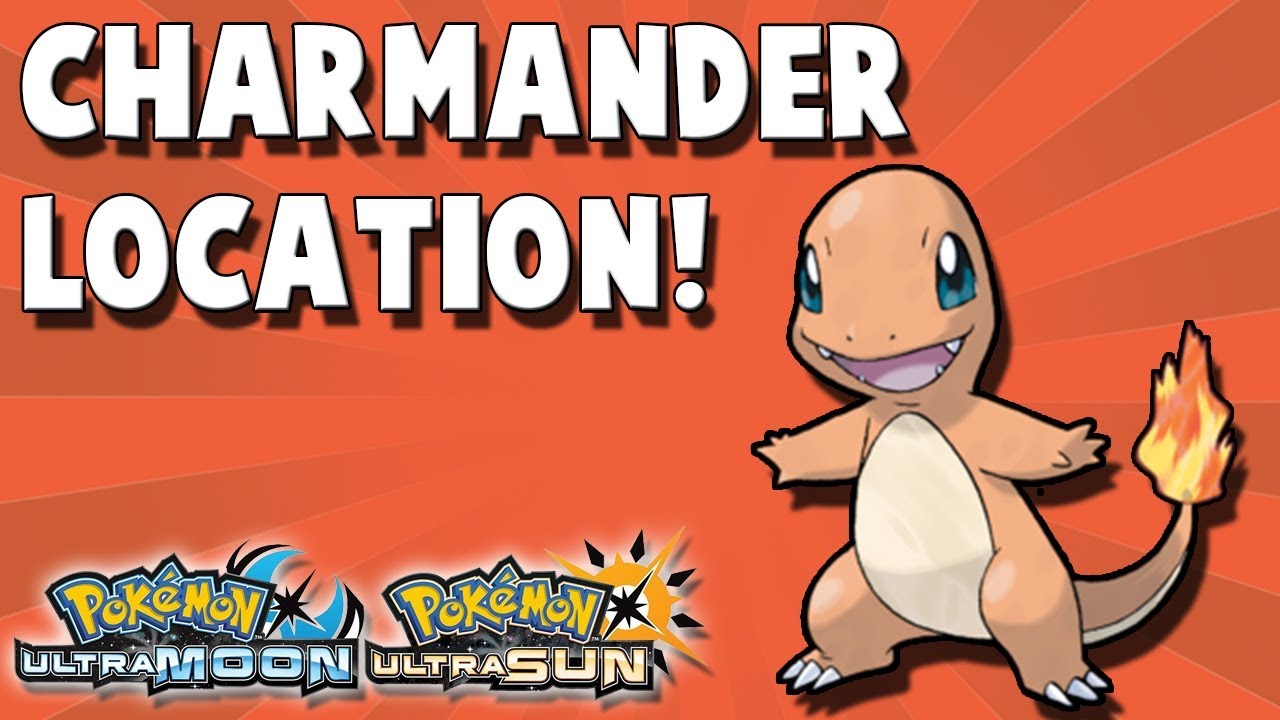 How to get Charmander in Pokemon Ultra Sun and Ultra Moon Location