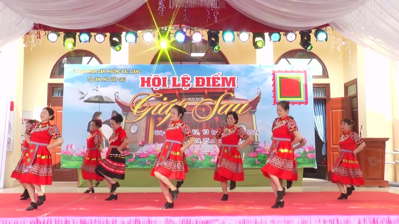 VŨ ĐIỆU KẾT ĐOÀN-   CLB PN  GIÁP SAU