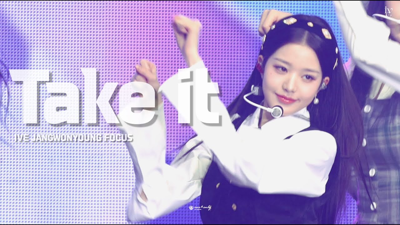 [4K] 230212 IVE THE FIRST FAN CONCERT (The Prom Queens) 'Take it' WONYOUNG FOCUS (원영 직캠)