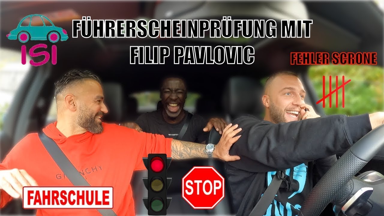 DSCHUNGEL KÖNIG FILIP PAVLOVIC Fahrschulprüfung  I Besteht er nochmal?