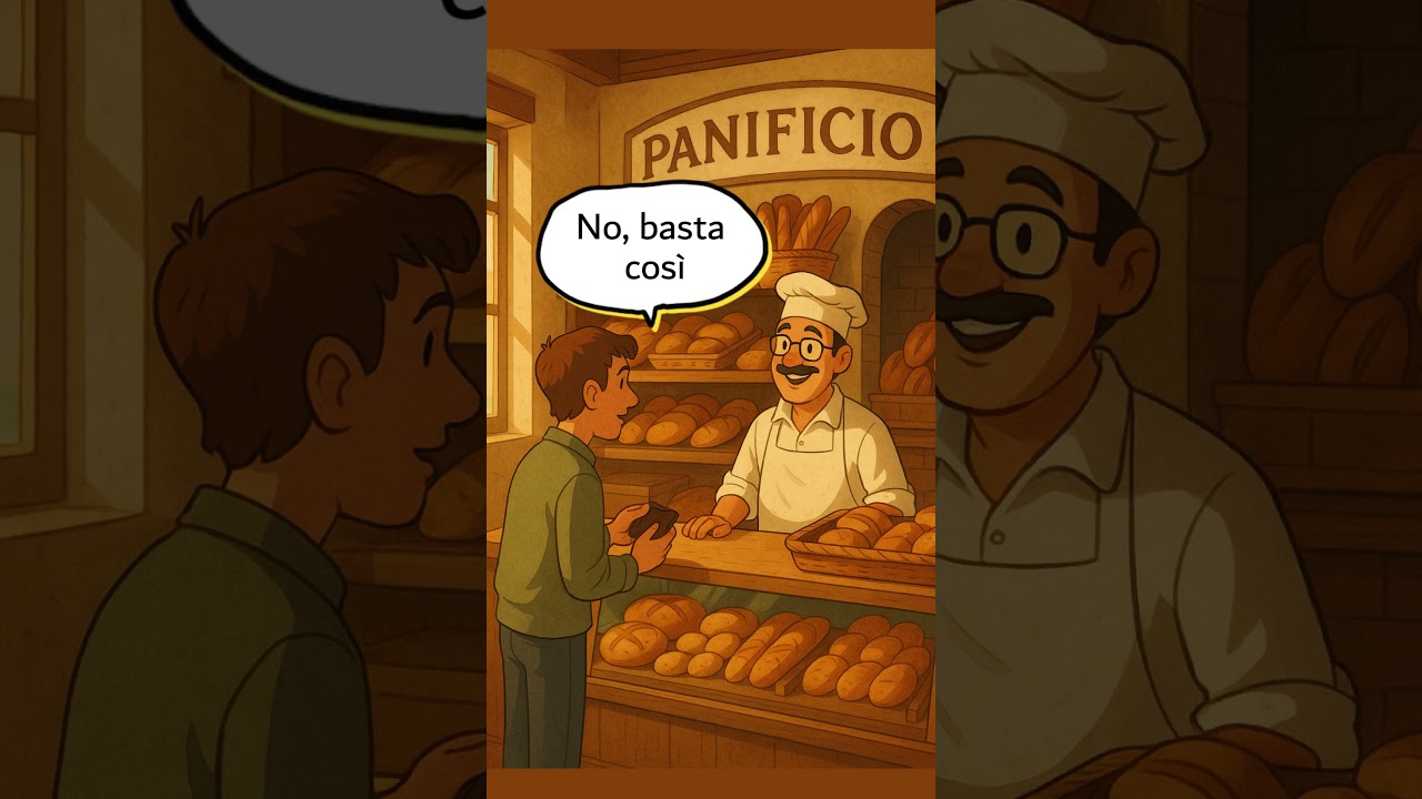 At the Bakery in Italian 🇮🇹 Easy Dialogue