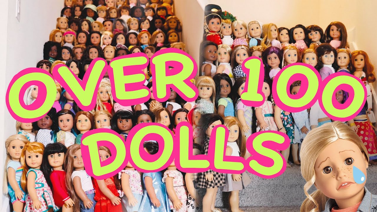 Моя ОГРОМНАЯ коллекция кукол American Girl 2024 | Все мои куклы