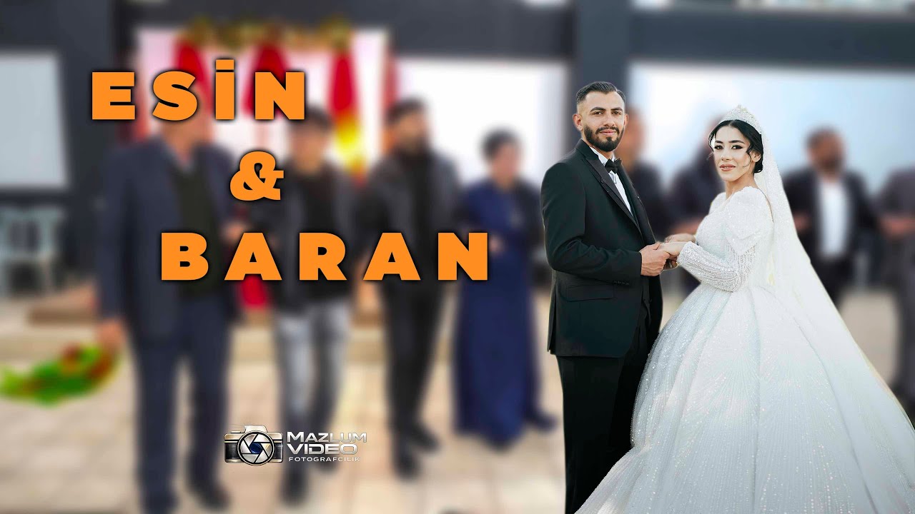 Esin & Baran ( Düğün ) ( 4K ) Mazlum Video Fotoğrafçılık