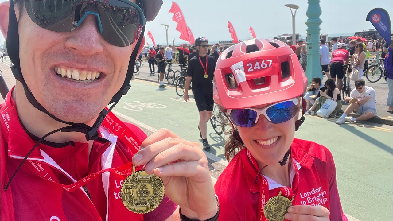 London to Brighton ride 2025 - highlights