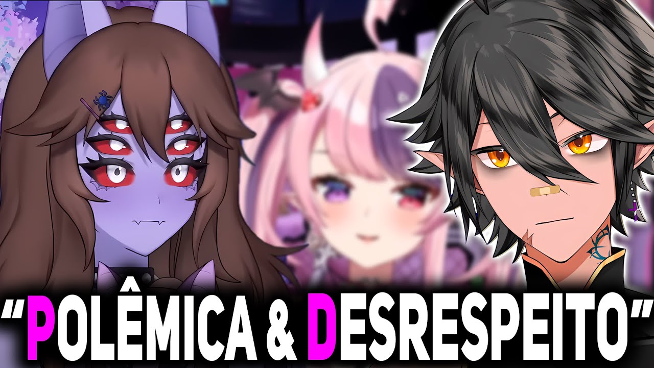 FALTA De RESPEITO Na COMUNIDADE VTUBER... SOBRE a POLÊMICA da IRONMOUSE (REACT VIDEO DANTEWILL)
