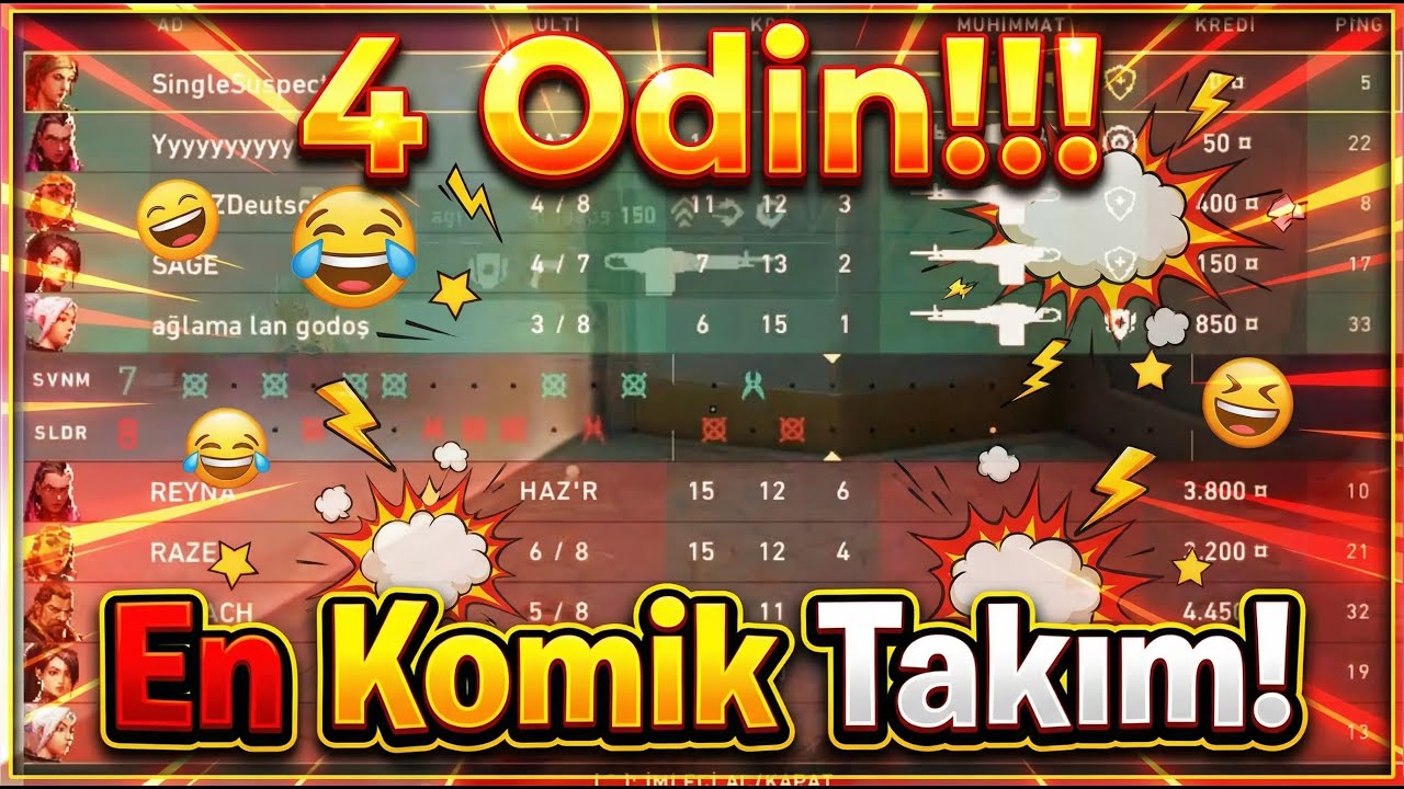 Oyunun EN Troll Takımı İle 14 Gün Sonra Valorant!