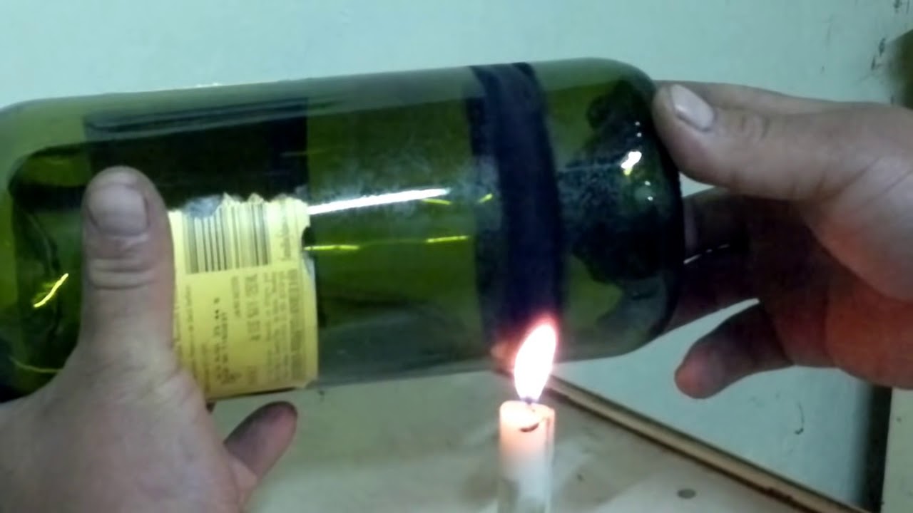 como cortar botellas de vidrio version mejorada
