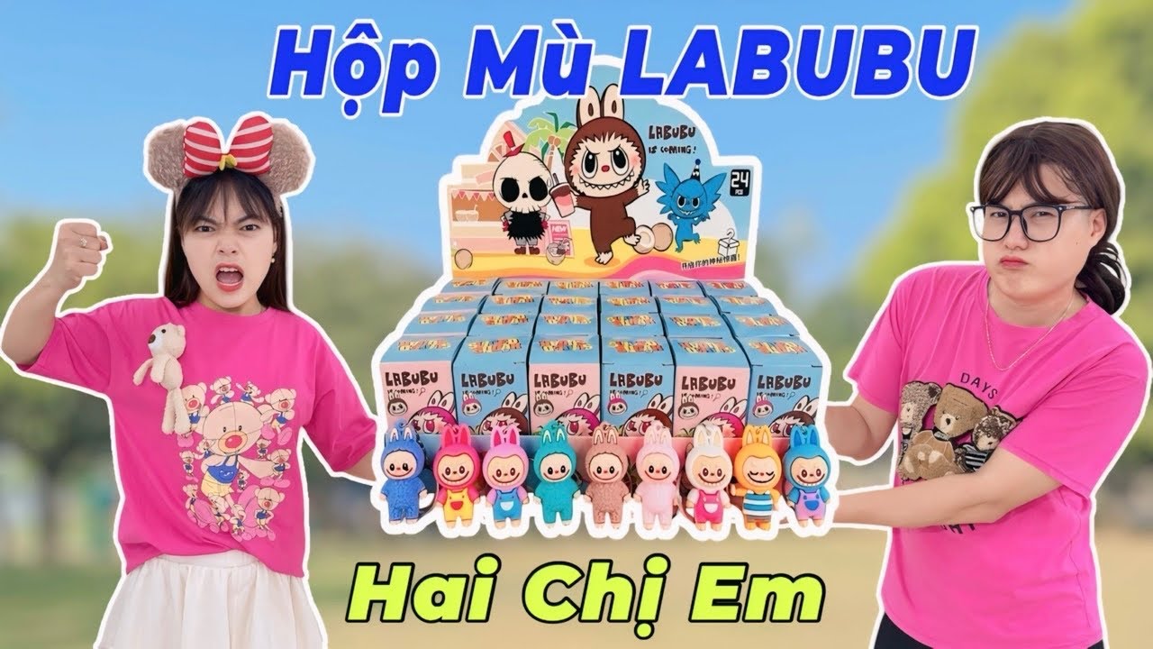 Mẹ Thiên Vị Hộp Mù LABUBU | Hai Chị Em Sinh Đôi