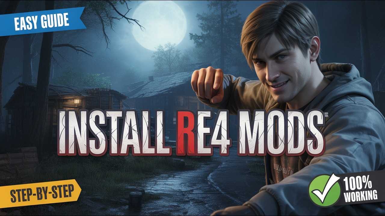 How to Install Any Mods for Resident Evil 4 Remake (EASY GUIDE 2026)