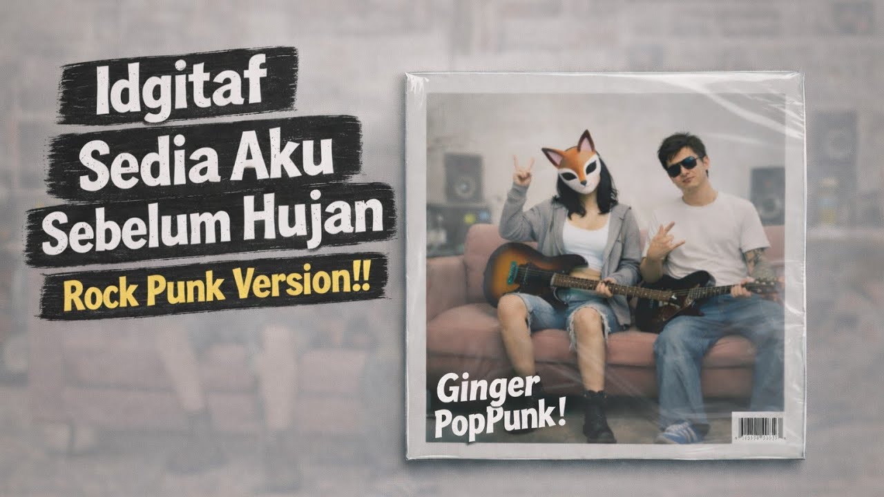 Idgitaf – Sedia Aku Sebelum Hujan (Pop Punk Version)🤘 | Versi Paling Bikin Merinding!⚡