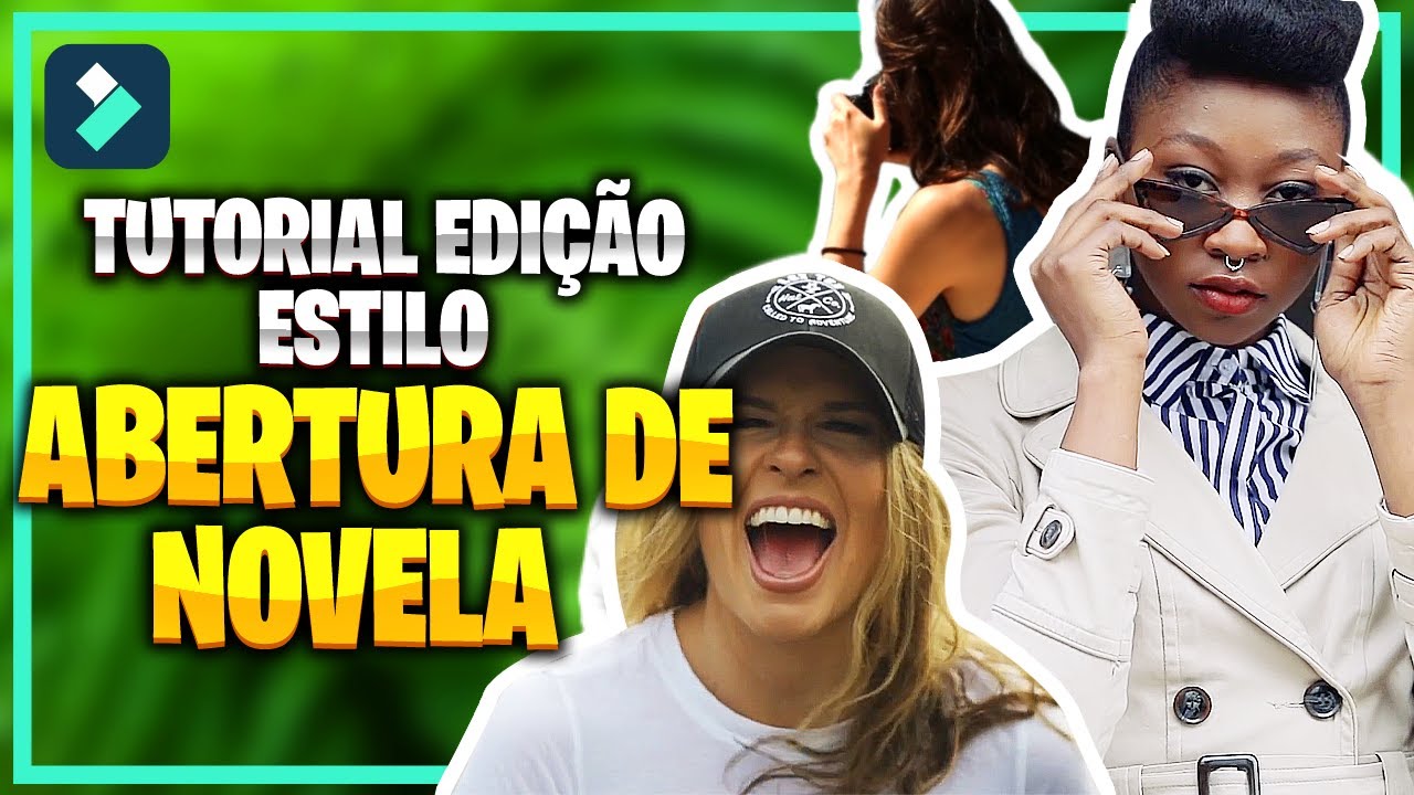 Como fazer Intro/Vinheta com PESSOAS em DESTAQUE | Wondershare Filmora