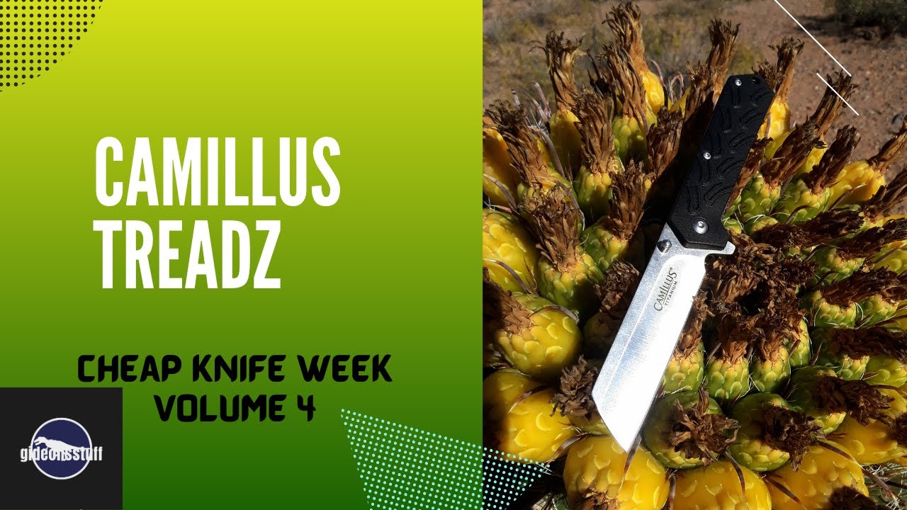Обзор Camillus Treadz (Неделя дешевых ножей, том 4)