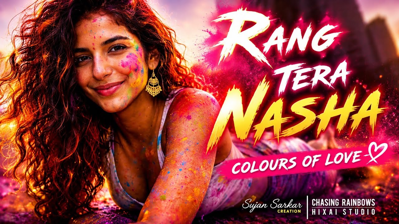 Rang Tera Nasha | 💕 Ishq wali Holi 🌈 | Hindi Romantic Song for Holi | Official Music Video 