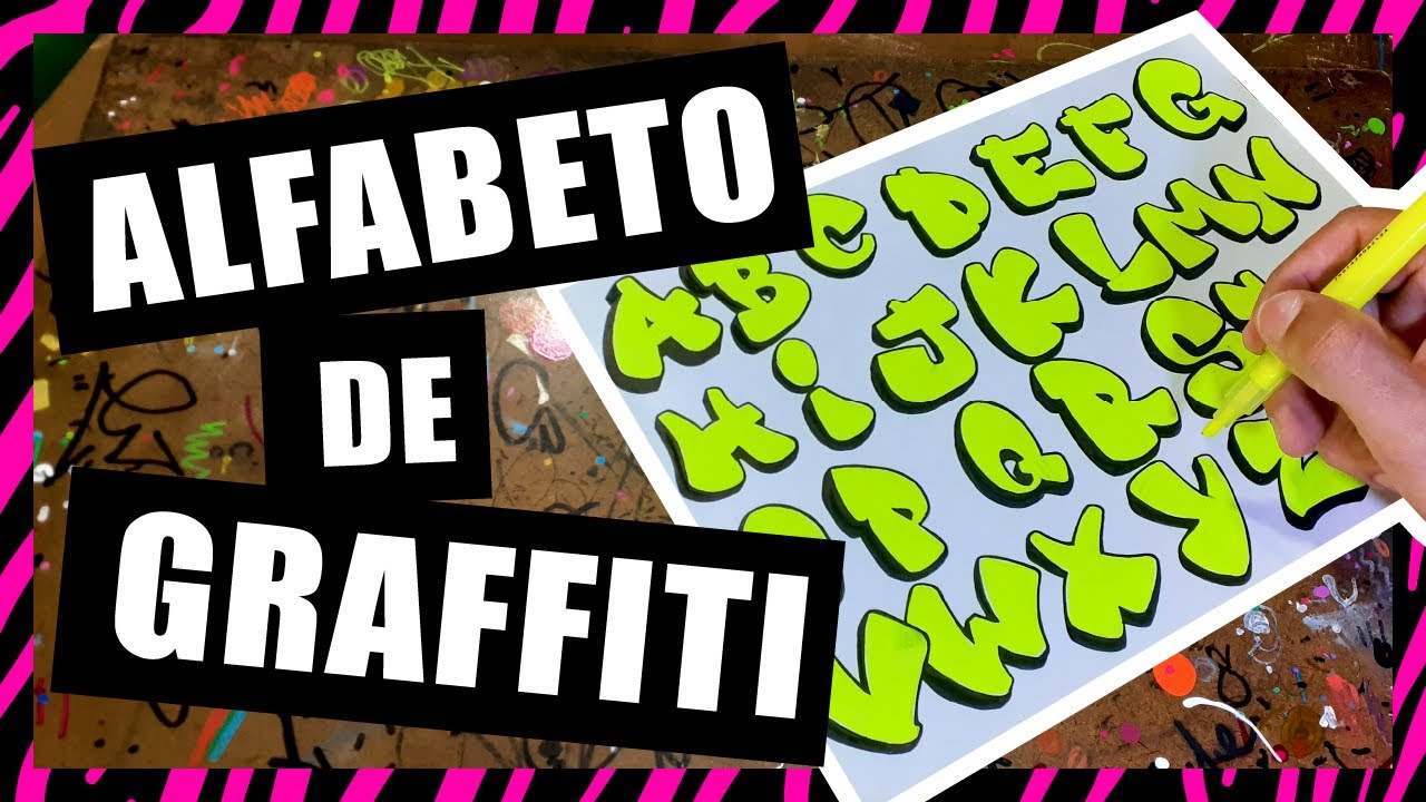 ✅ Alfabeto de Graffiti - Tutorial Completo