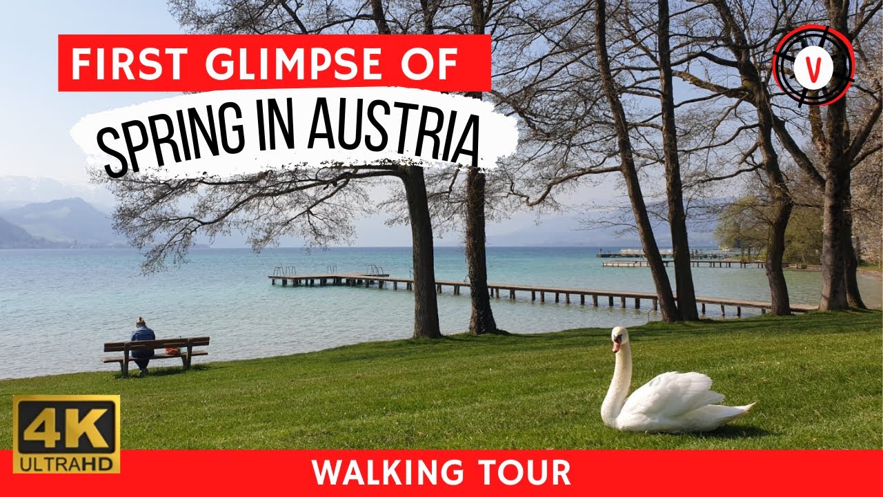 Litzlberg at Attersee ☀ crystal clear water and beautiful views (4K Ultra HD 60 fps)