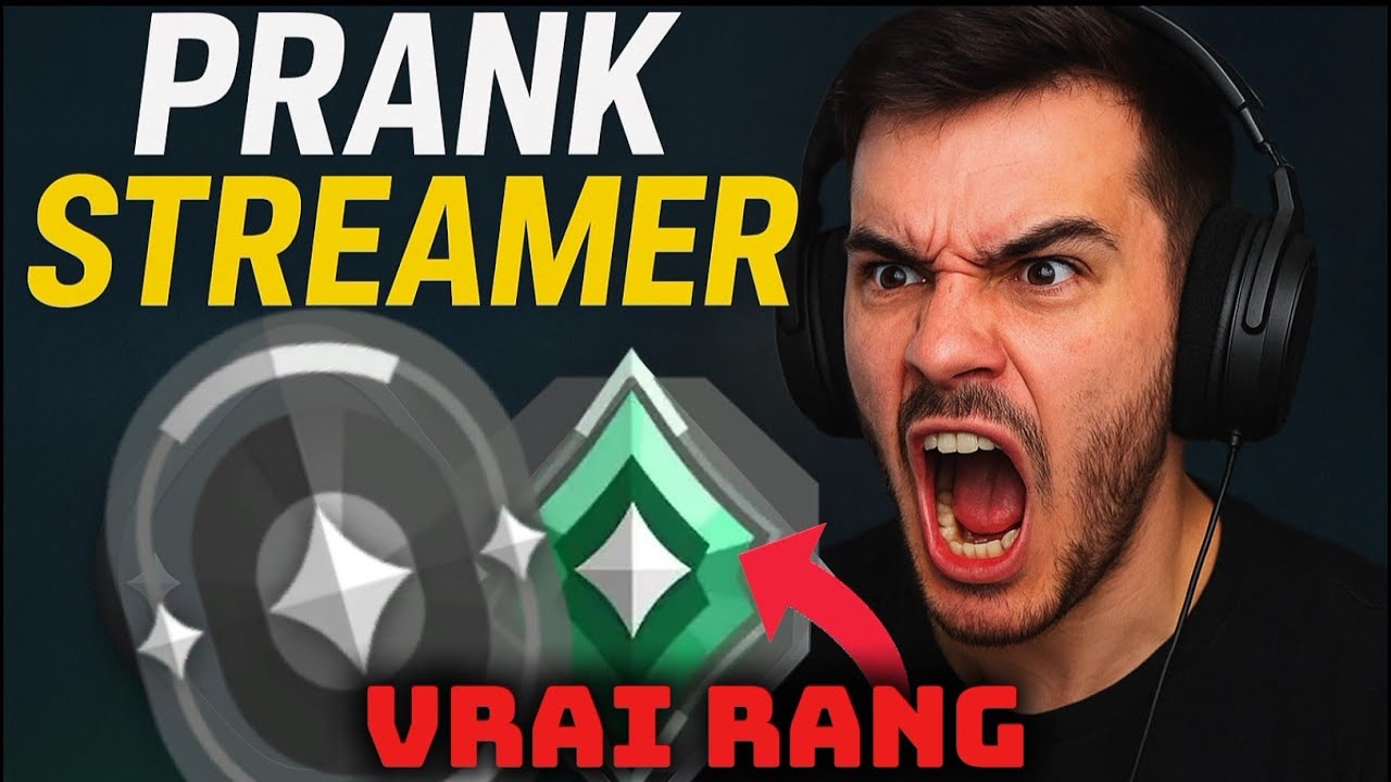 JE PRANK UN STREAMER IL M'ACCUSE DE CHEAT 🤬
