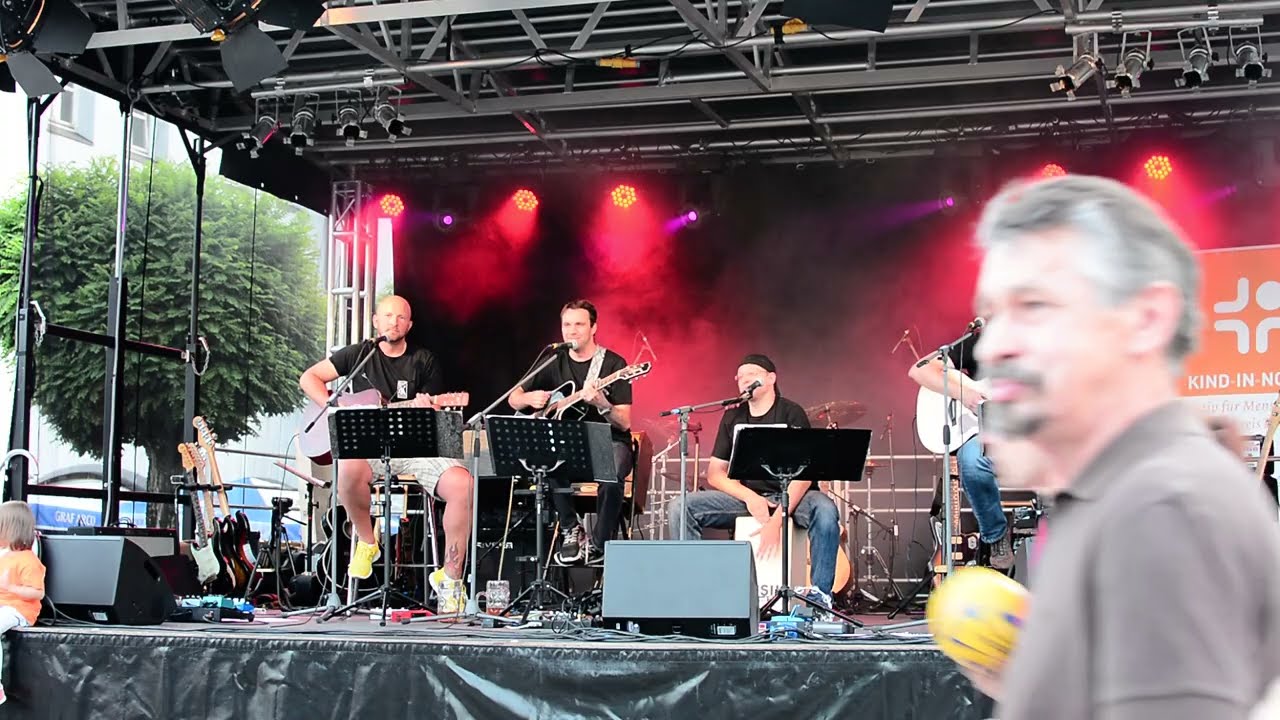 Kellerkinder Live 2014 - Unser erster Auftritt Teil 4 - Stadtfest Simbach am Inn