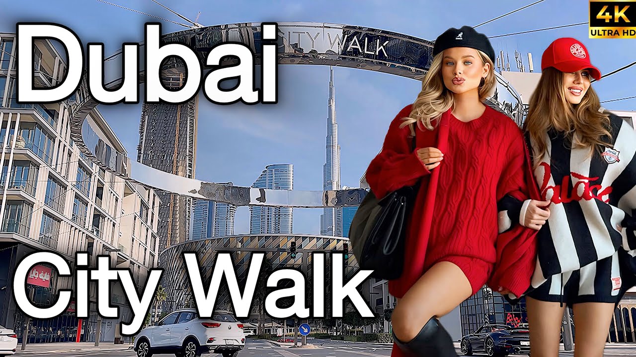 Dubai City Walk 🇦🇪 Dubai City Vibrant Tourist Destination! [ 4K ] Walking Tour