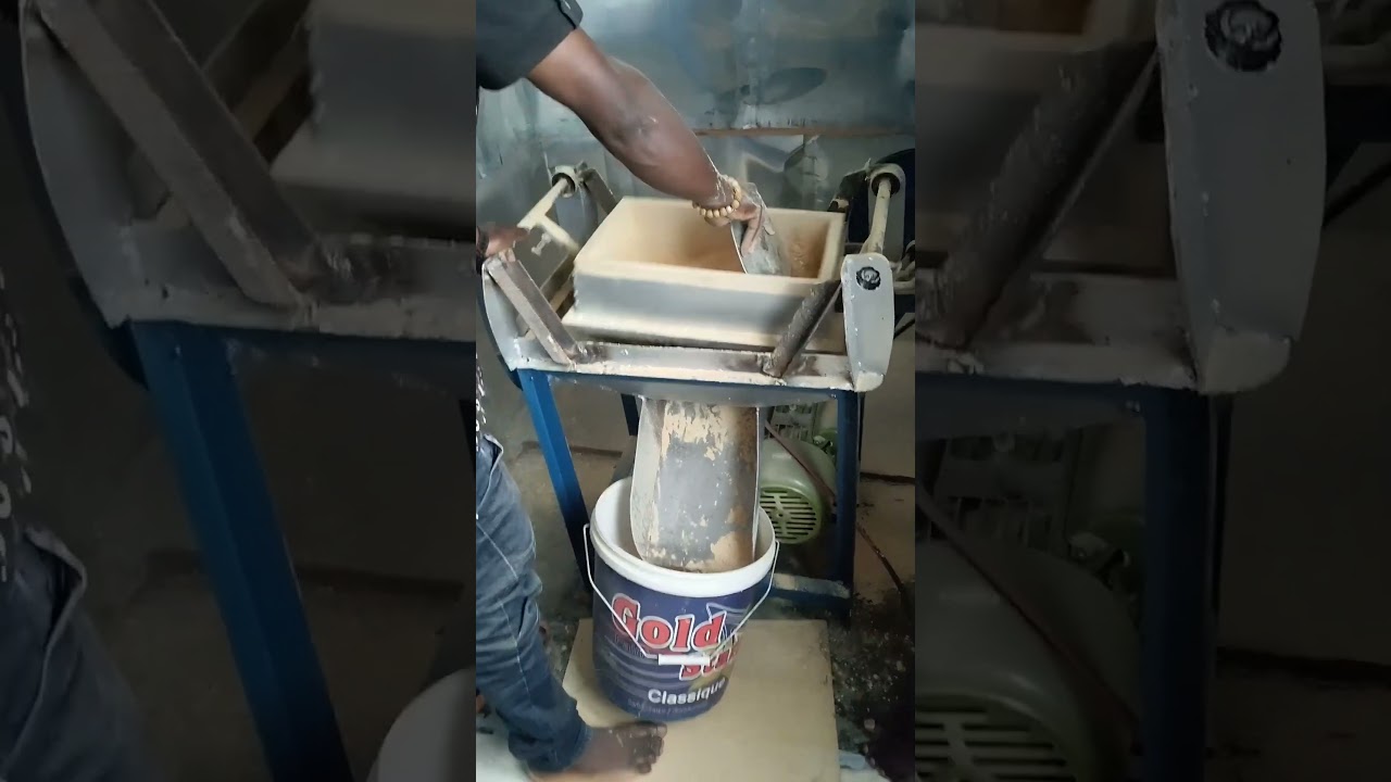 Sieving machine for powder products that requires to be sieved into very fine textures.