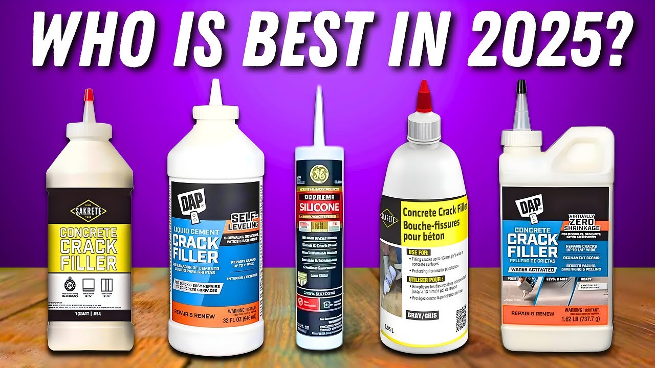 Best Concrete Crack Fillers 2025 - The Only 5 You Should Consider Today