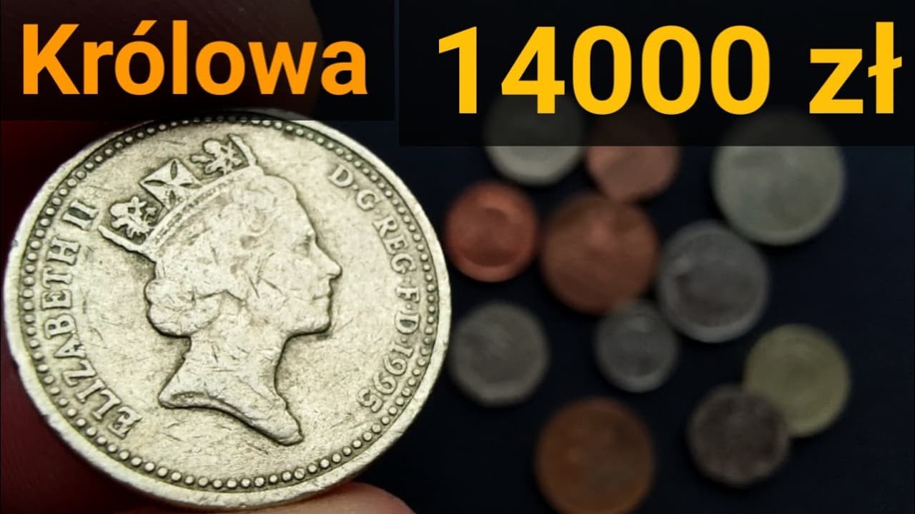Moneta z Kr&oacute;lową warta 14000 zł Elizabeth 2, 1 funt 1983 czy New Pence 1971 wzrost ofert i cen?