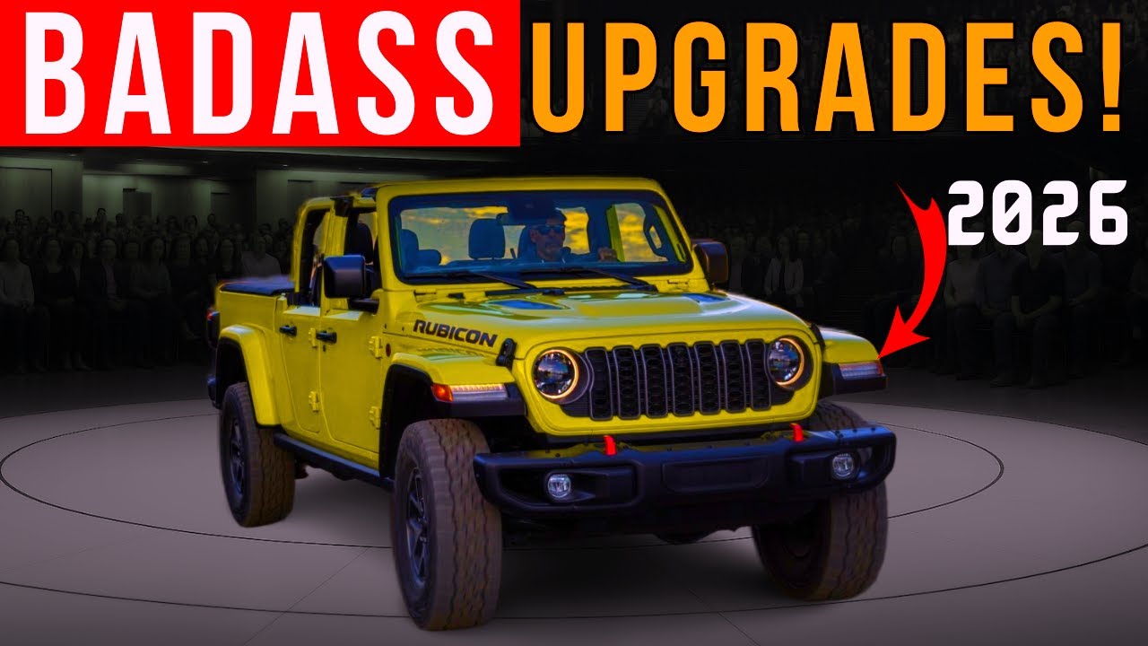 All 6 CRAZY Changes in 2026 Jeep Gladiator EXPLAINED in Detail!