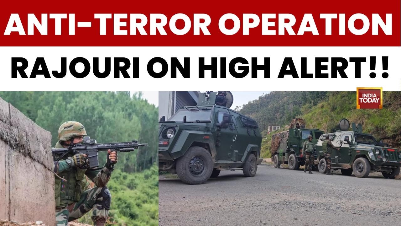 Rajouri Anti-Terror Operation: Security Forces Launch Major Search in Ghambir Mughlan | Terrorism