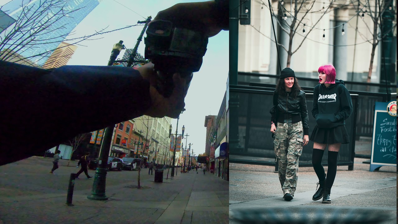 18 Minutes of Chill POV Street Photography Downtown Calgary [Panasonic G9 x Leica 200mm f2.8]