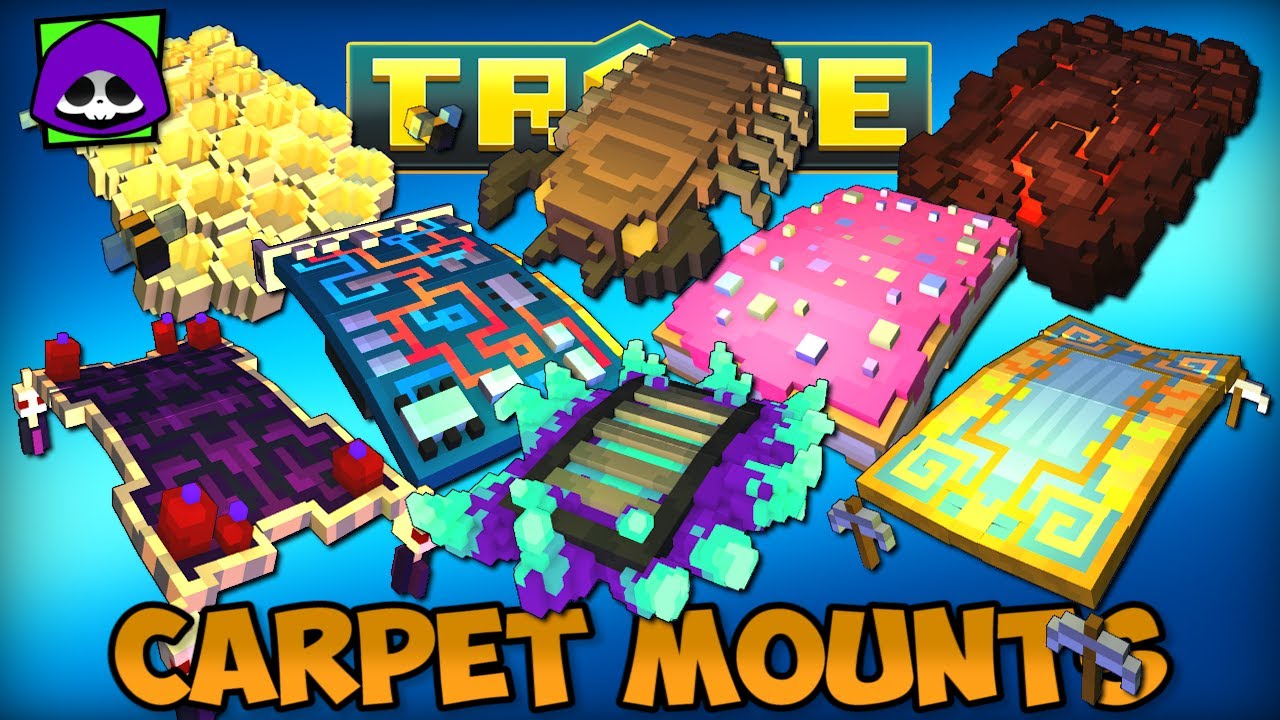 EVERY TROVE CARPET MOUNT CRAFTED FROM TOKENS (Rare Drop from Delves)