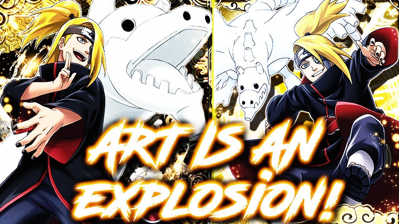 DEIDARA BLOWS UP THE ENTIRE VILLAGE! | NO2