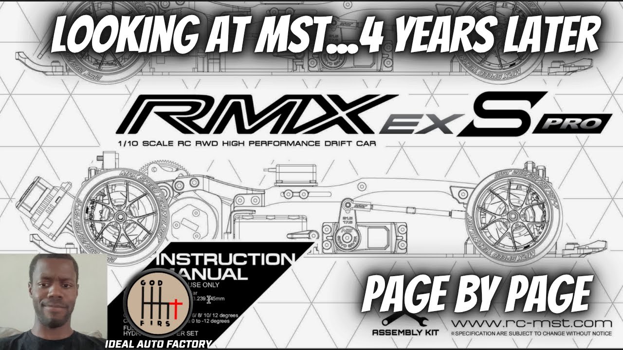 A Look Inside The Manual - MST RMX EX S Pro