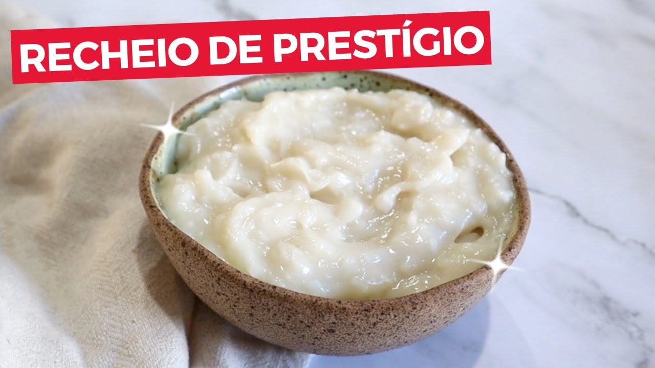 RECHEIO de PRESTÍGIO para BOLOS e SOBREMESAS (VEGANO/SEM LEITE DE VACA)